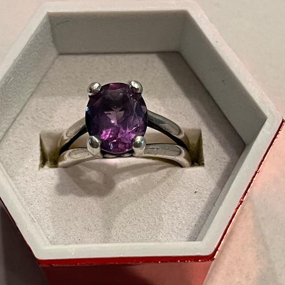 James avery oval amethyst ring - Picture 6 of 7
